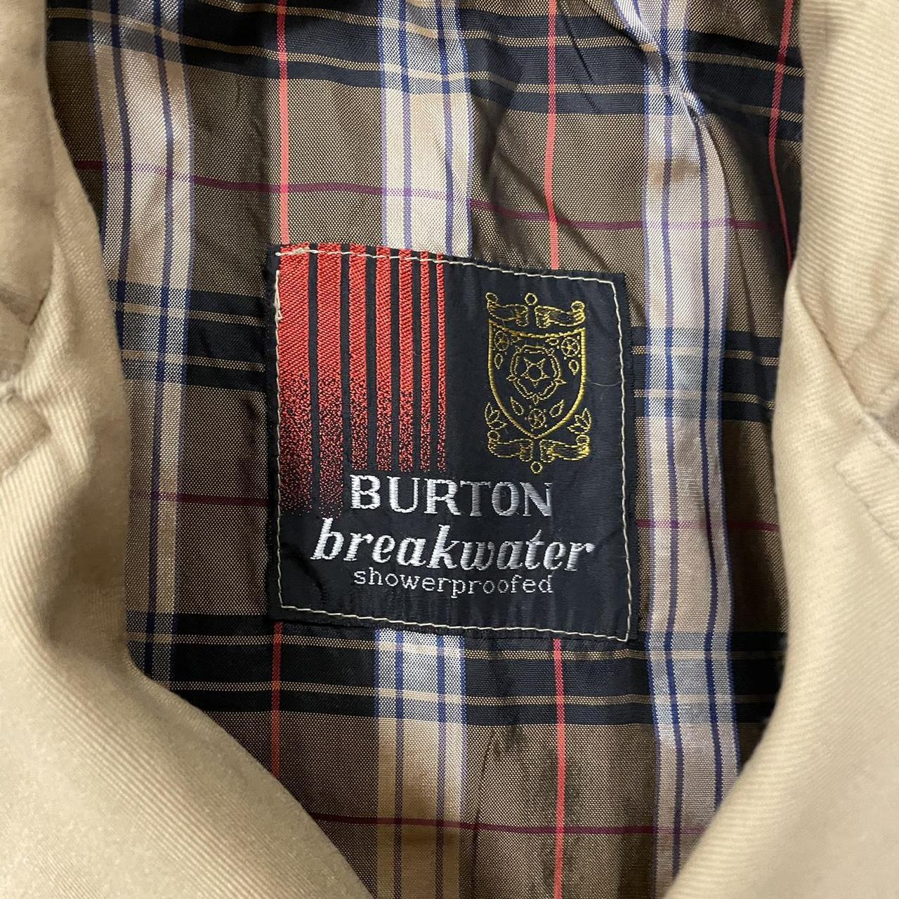 Vintage 1980s 1990s Beige Button Up Burton Long... - Depop