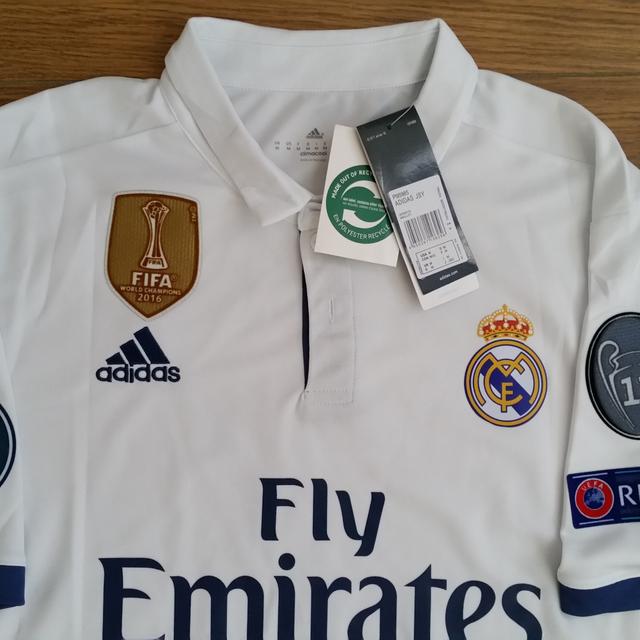 Ronaldo Soccer Jersey Real Madrid 2016 - 2017 UCL - Depop