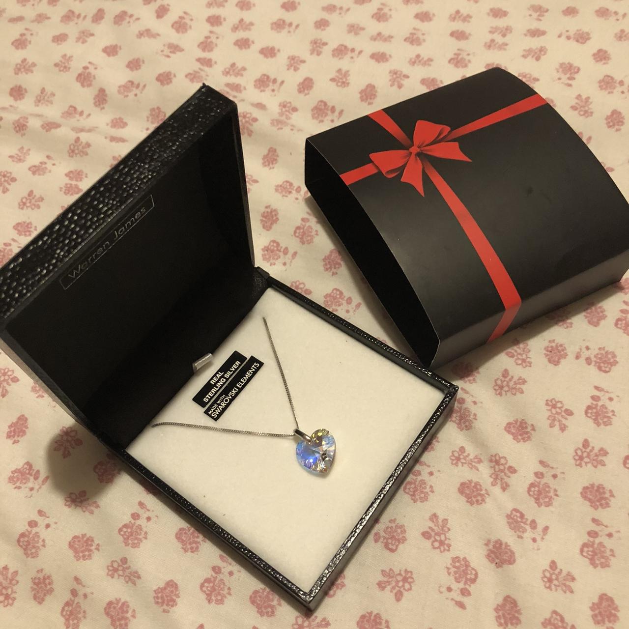 WARREN JAMES SABRINA Heart Necklace BRAND NEW IN BOX £19.99 - PicClick UK