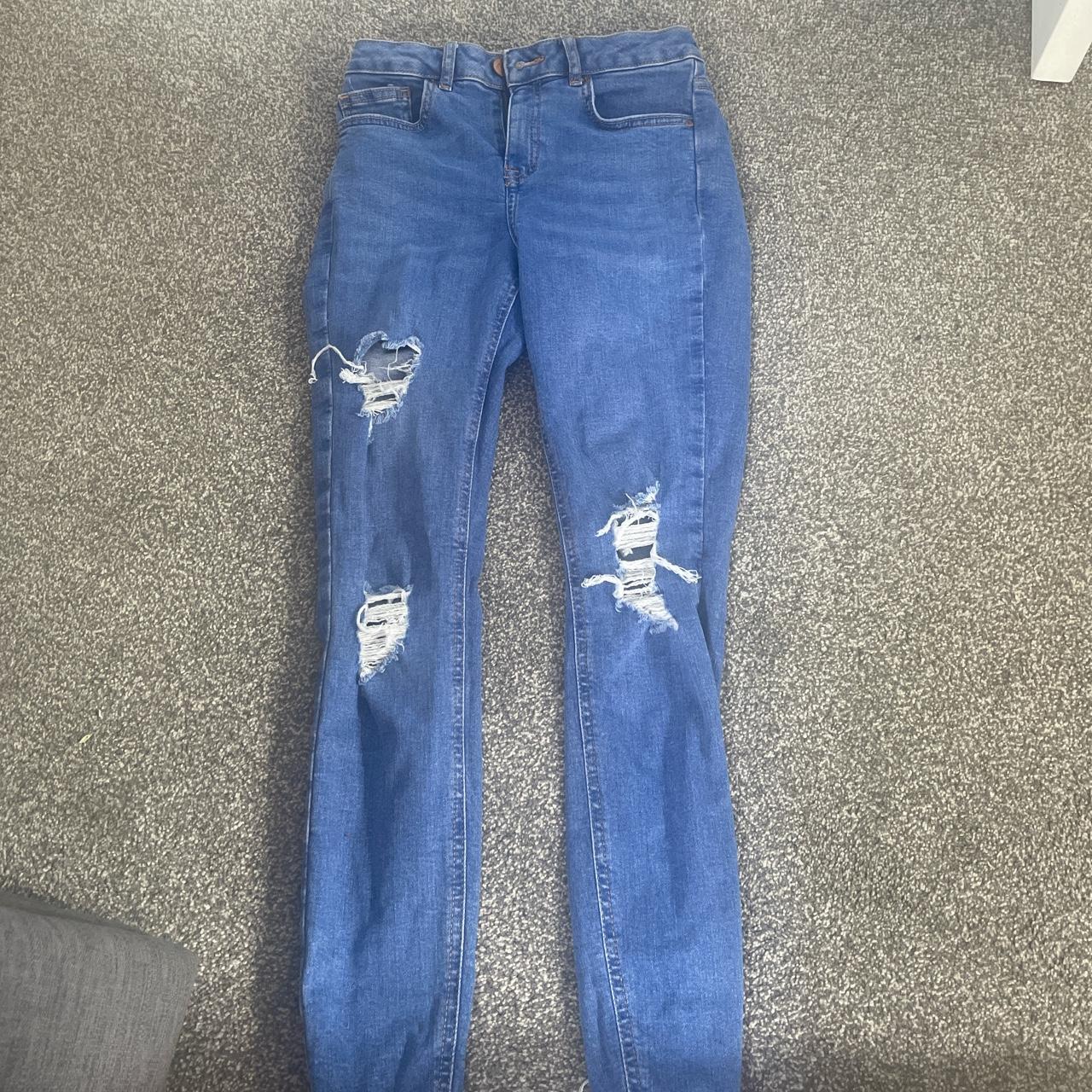 girls-skinny-blue-ripped-jeans-size-12-kids-i-depop