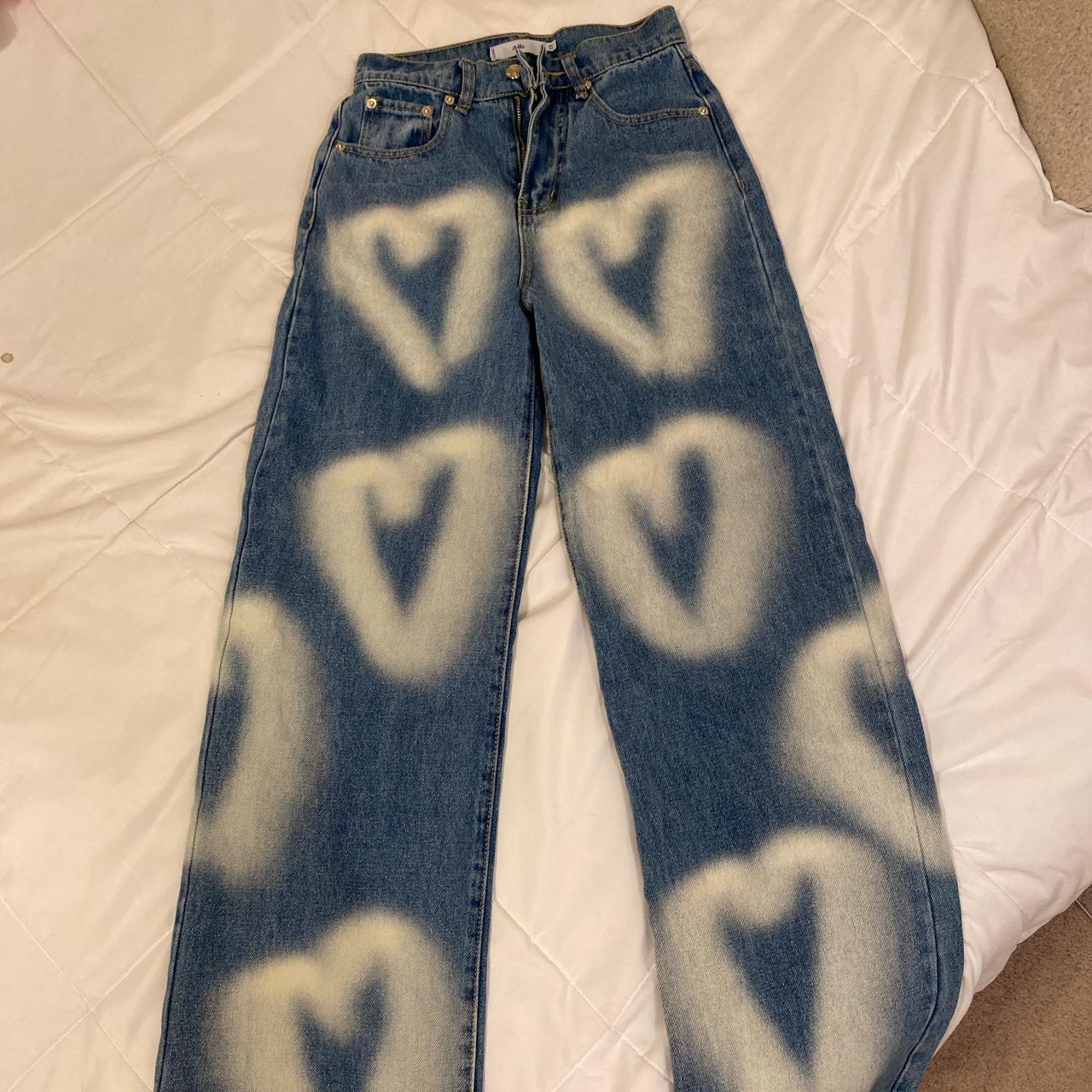 paint design jeans