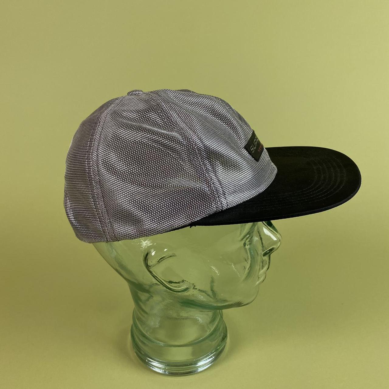 metallic mesh netting supreme strapback hat , great...