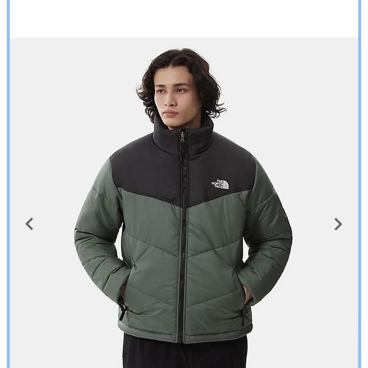 The north face saikuru puffer jacket in best sale night green