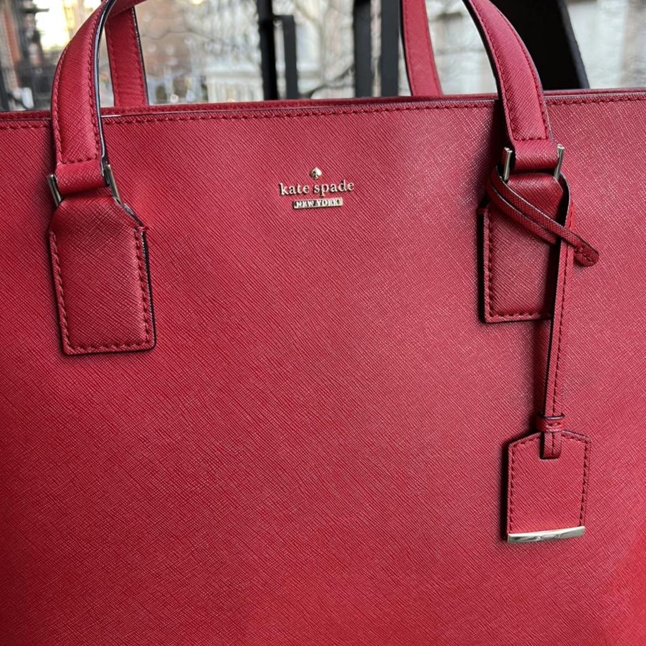 Kate spade red online purses