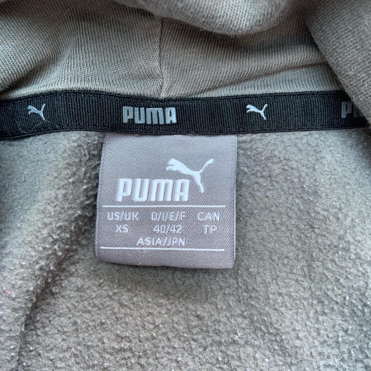 PUMA grey normal fit men’s hoodie , XS men’s ,... - Depop