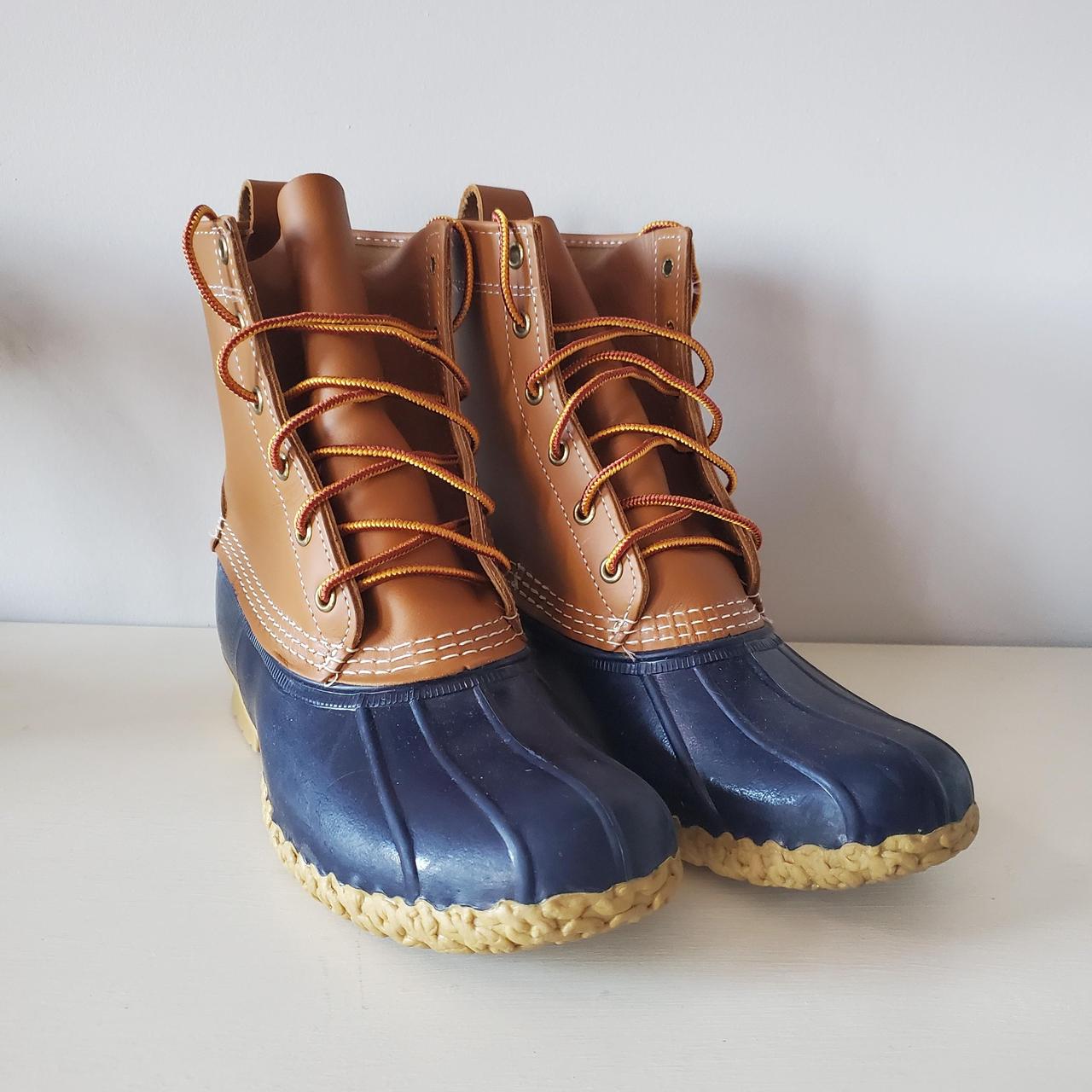 blue ll bean duck boots