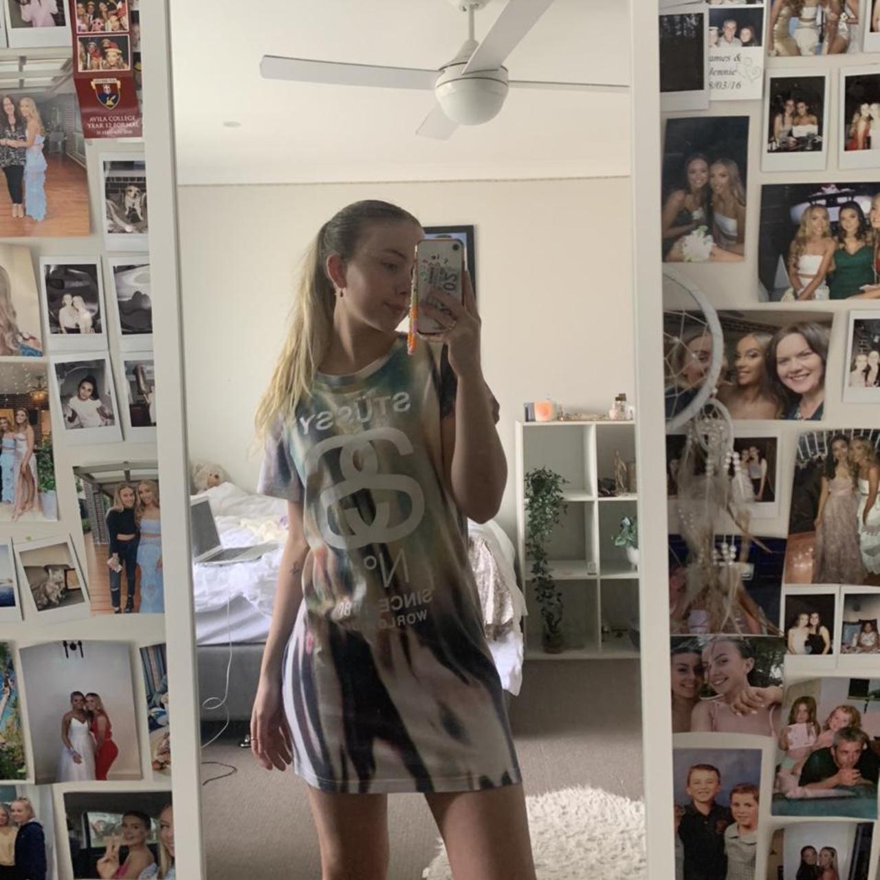 stussy t shirt dress