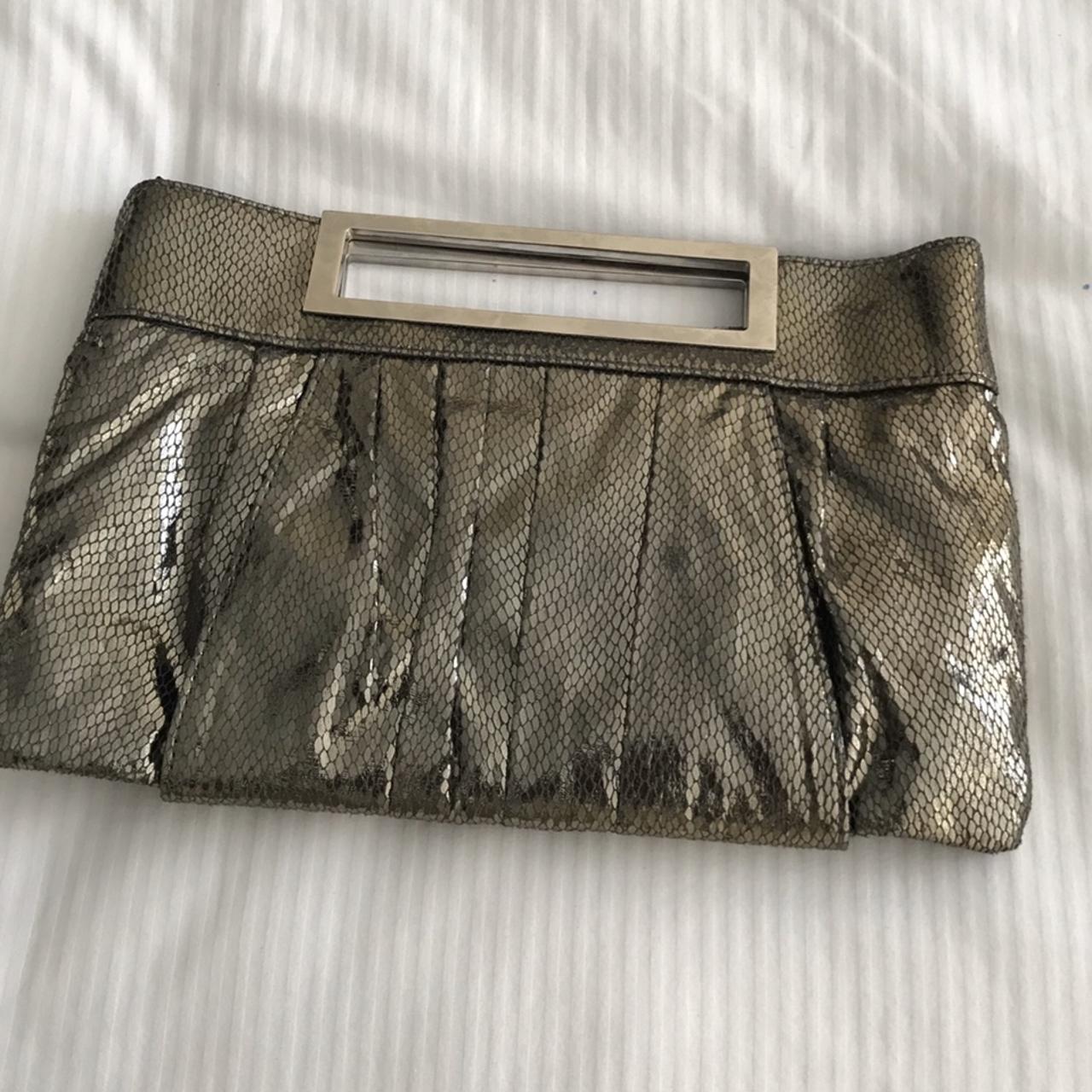 River island hot sale silver clutch