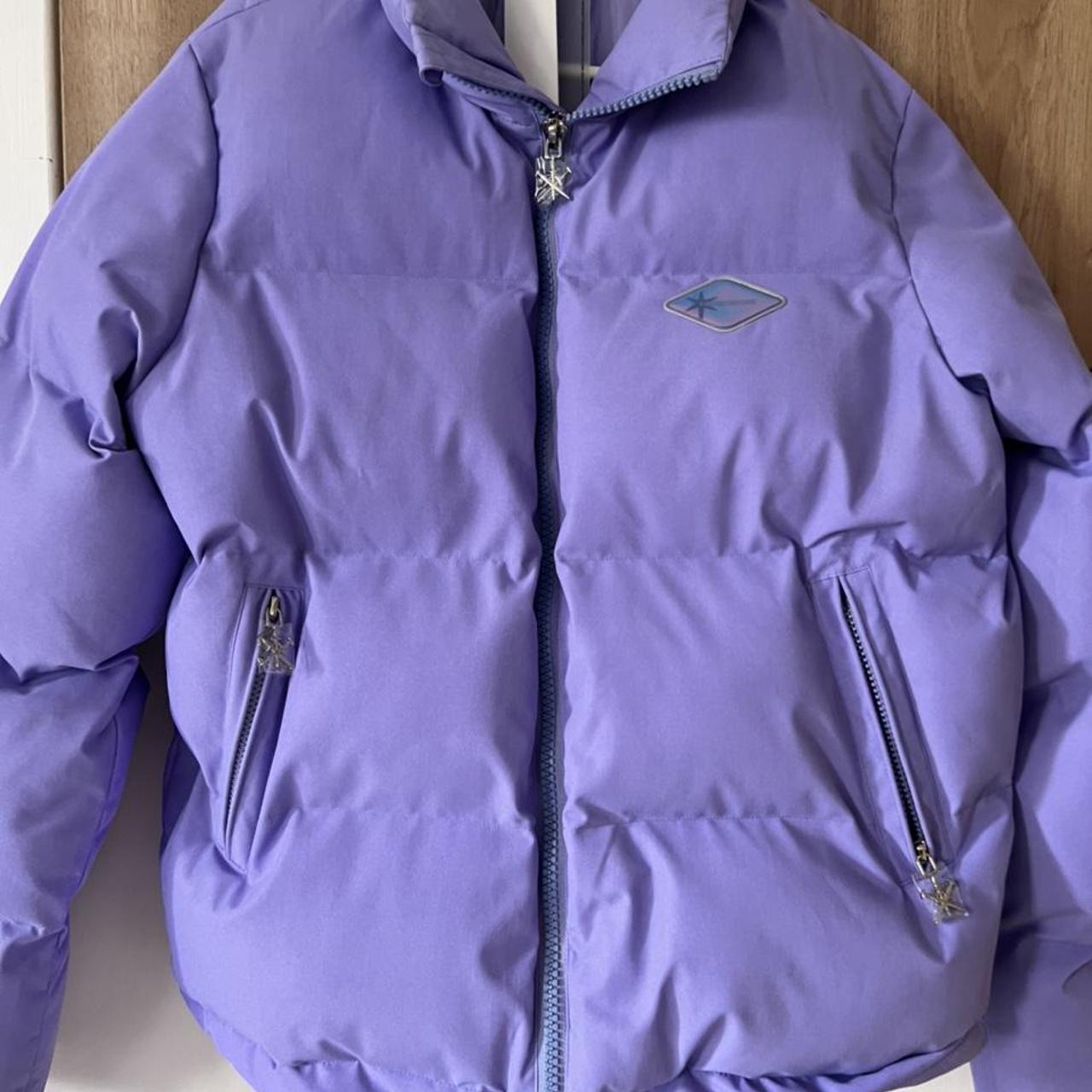 Unknown London heat reactive puffer , Purple - blue