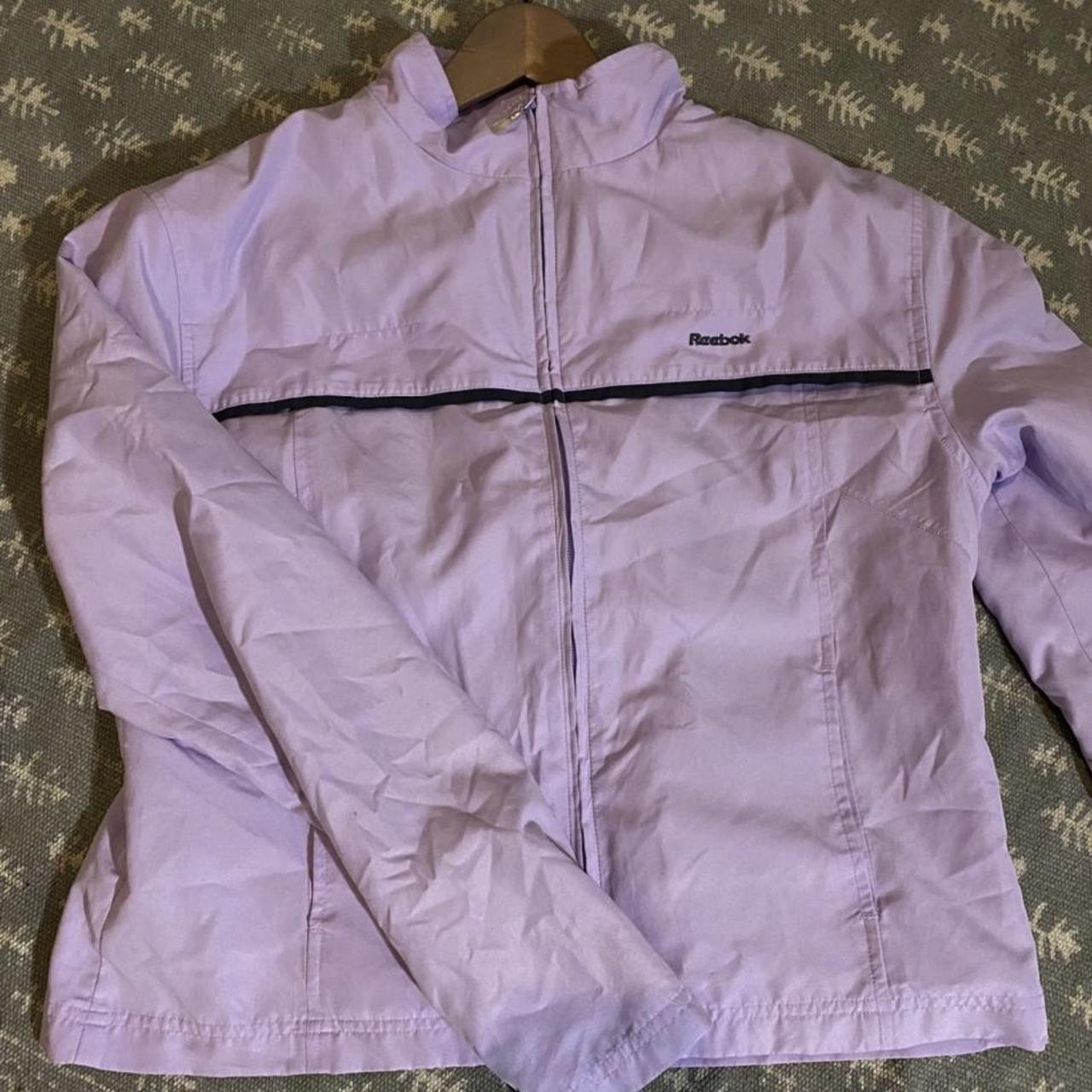 light purple windbreaker