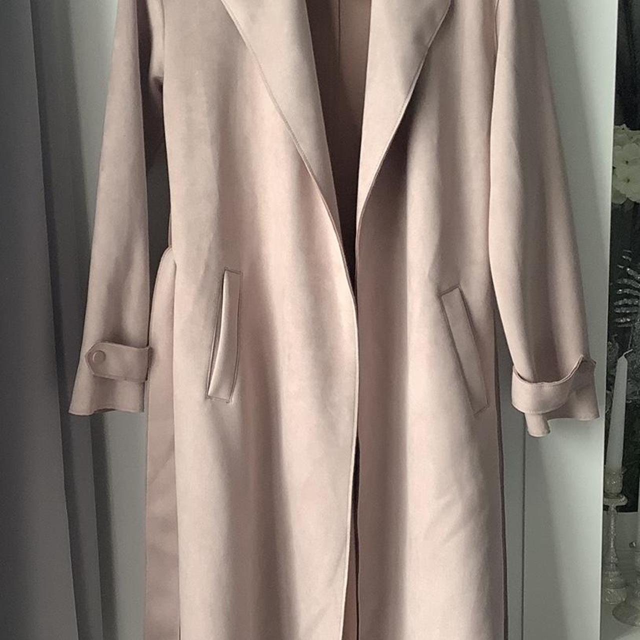 New with tags primark blush trench suedette Depop