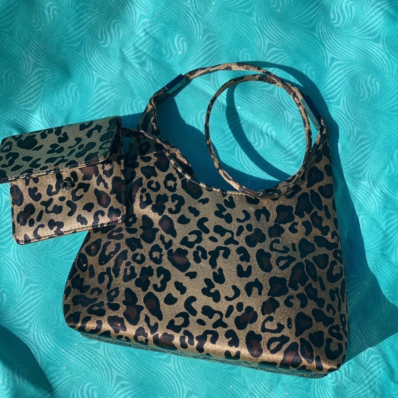 nine west leopard handbags