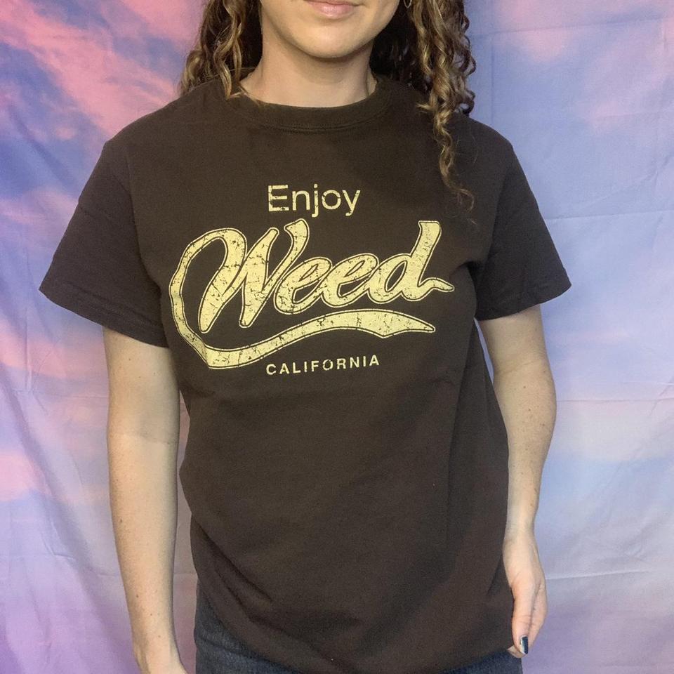 Enjoy weed california t shirt sale