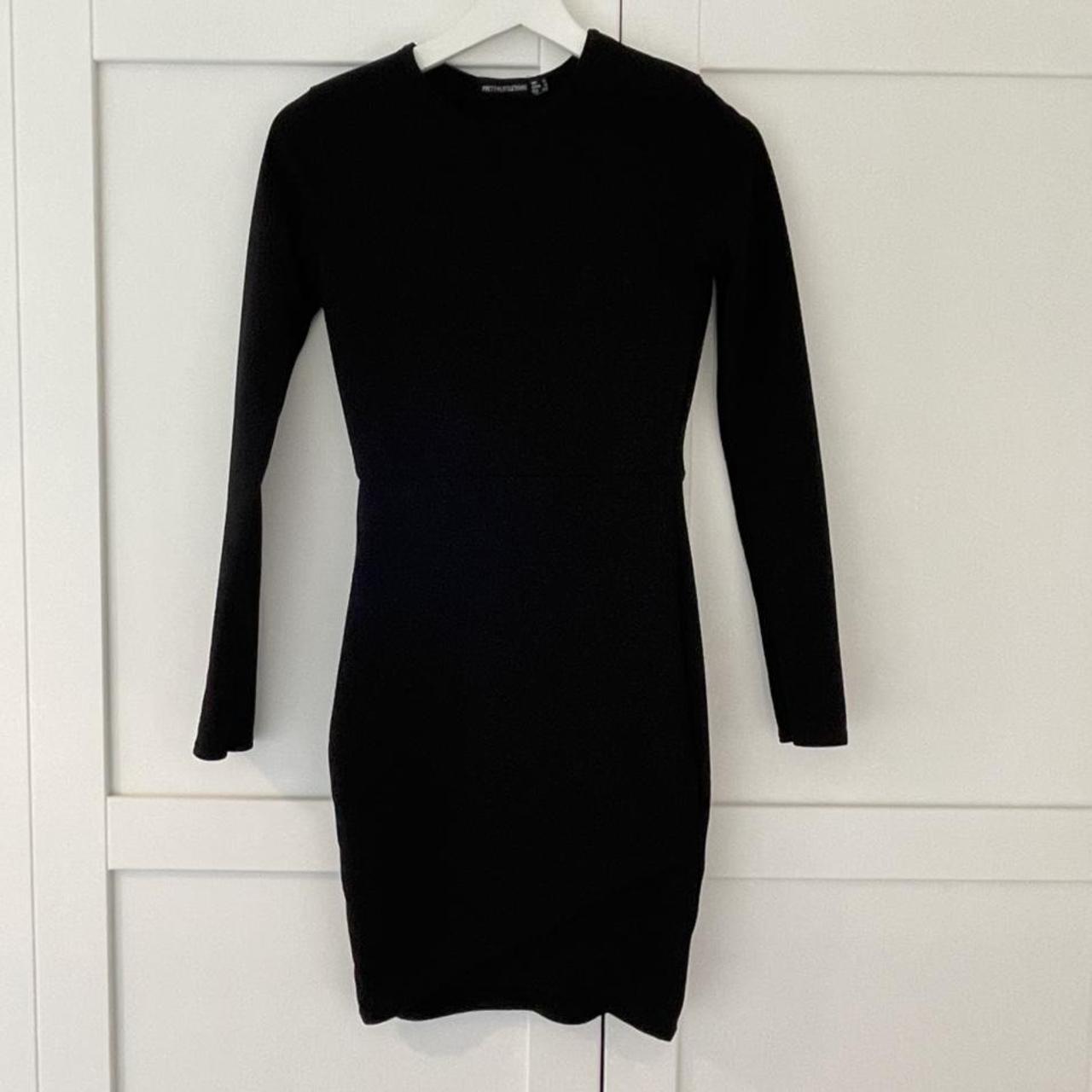 BODYCON BLACK DRESS *** free shipping * beautiful... - Depop