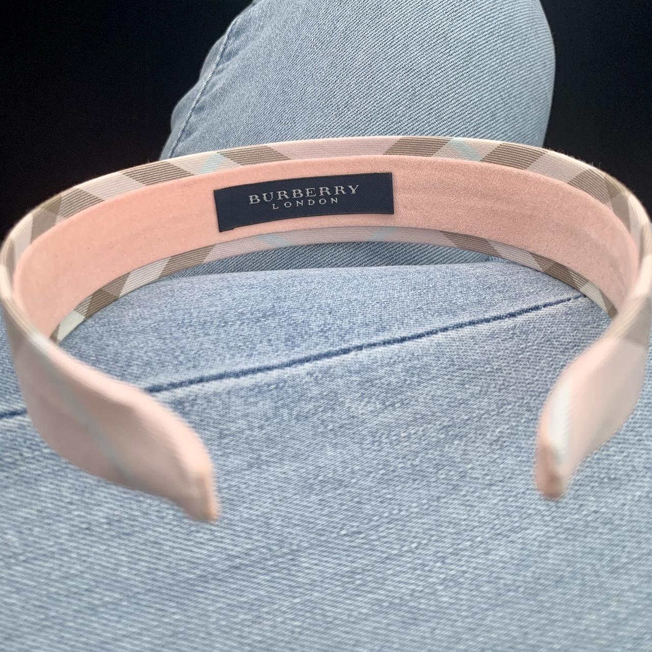 Pink burberry headband hotsell