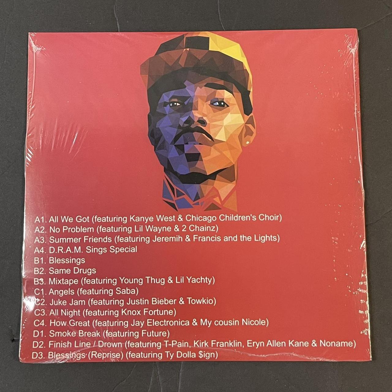 Chance The Rapper Coloring Book 2LP Cover has minor... - Depop