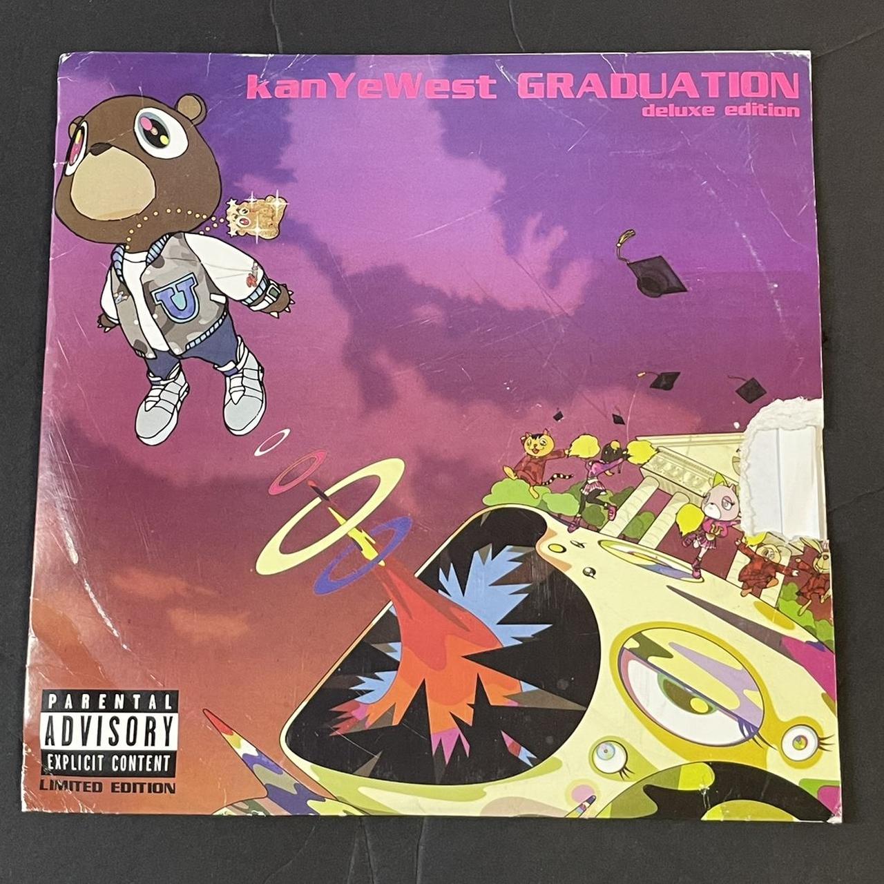 Kanye West Graduation Vinyl Record Cover is ripped - Depop