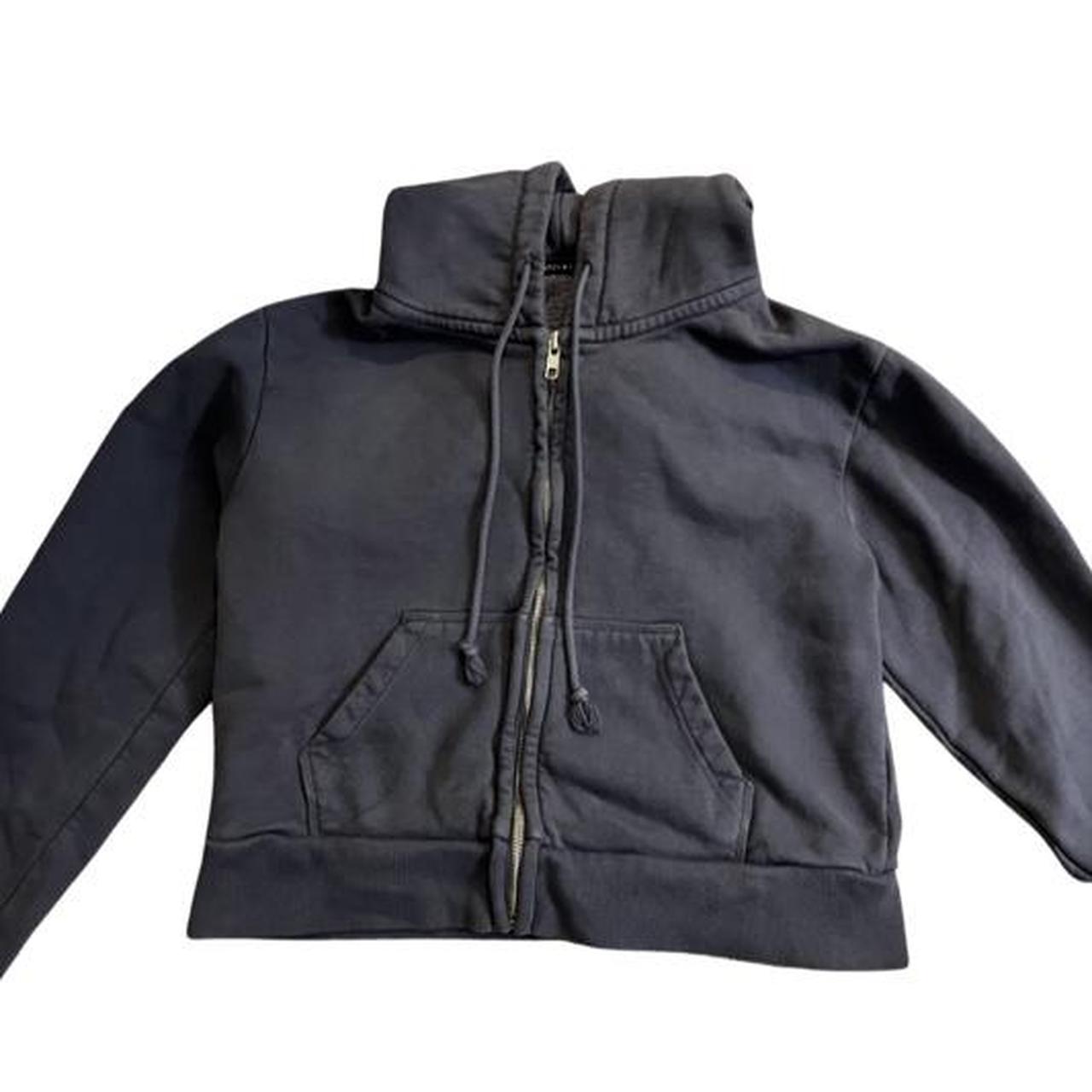 Brandy Melville Women's Navy Jacket Depop