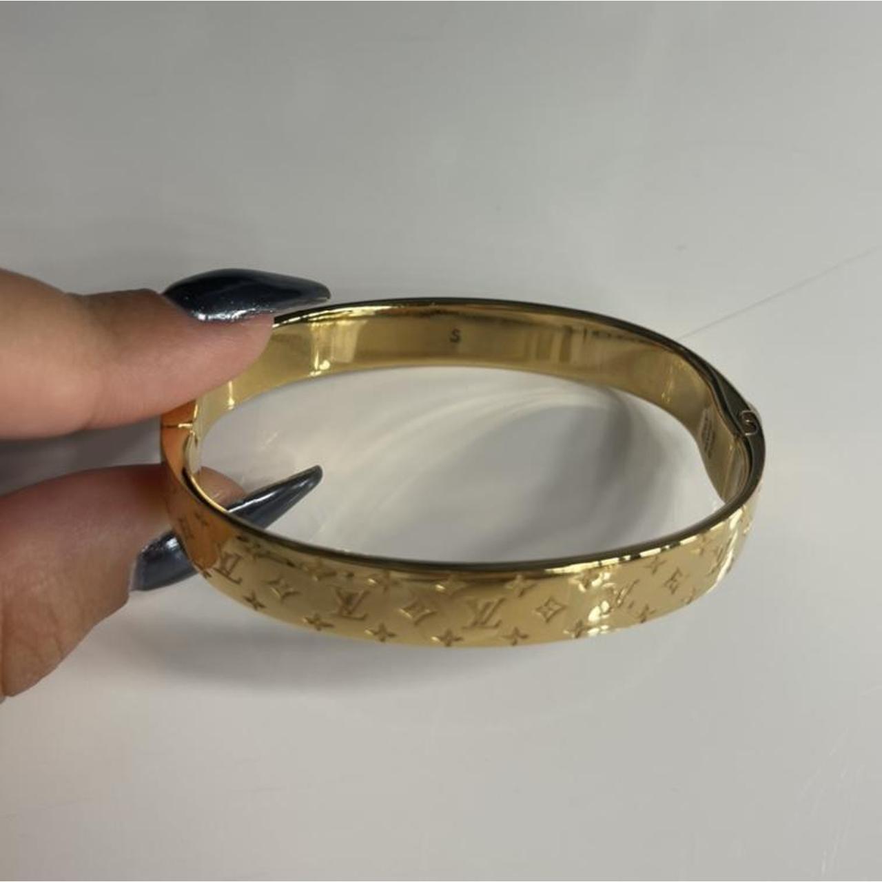 Authentic Louis Vuitton gold Nanogram In