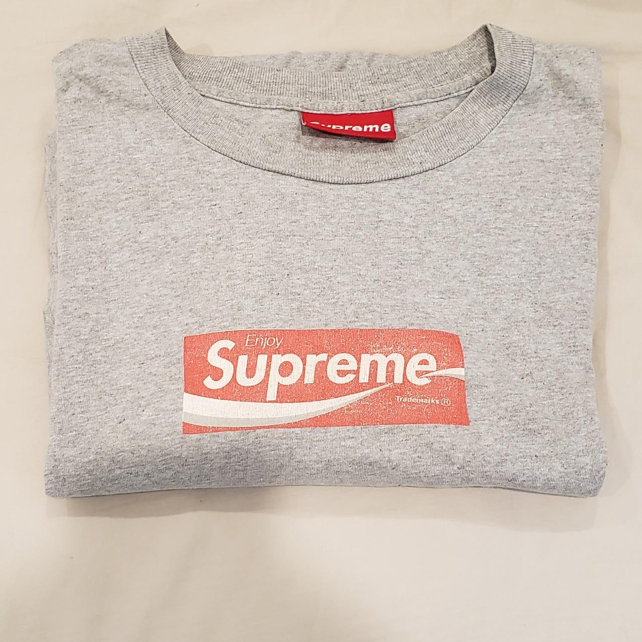 Coca cola supreme box logo best sale