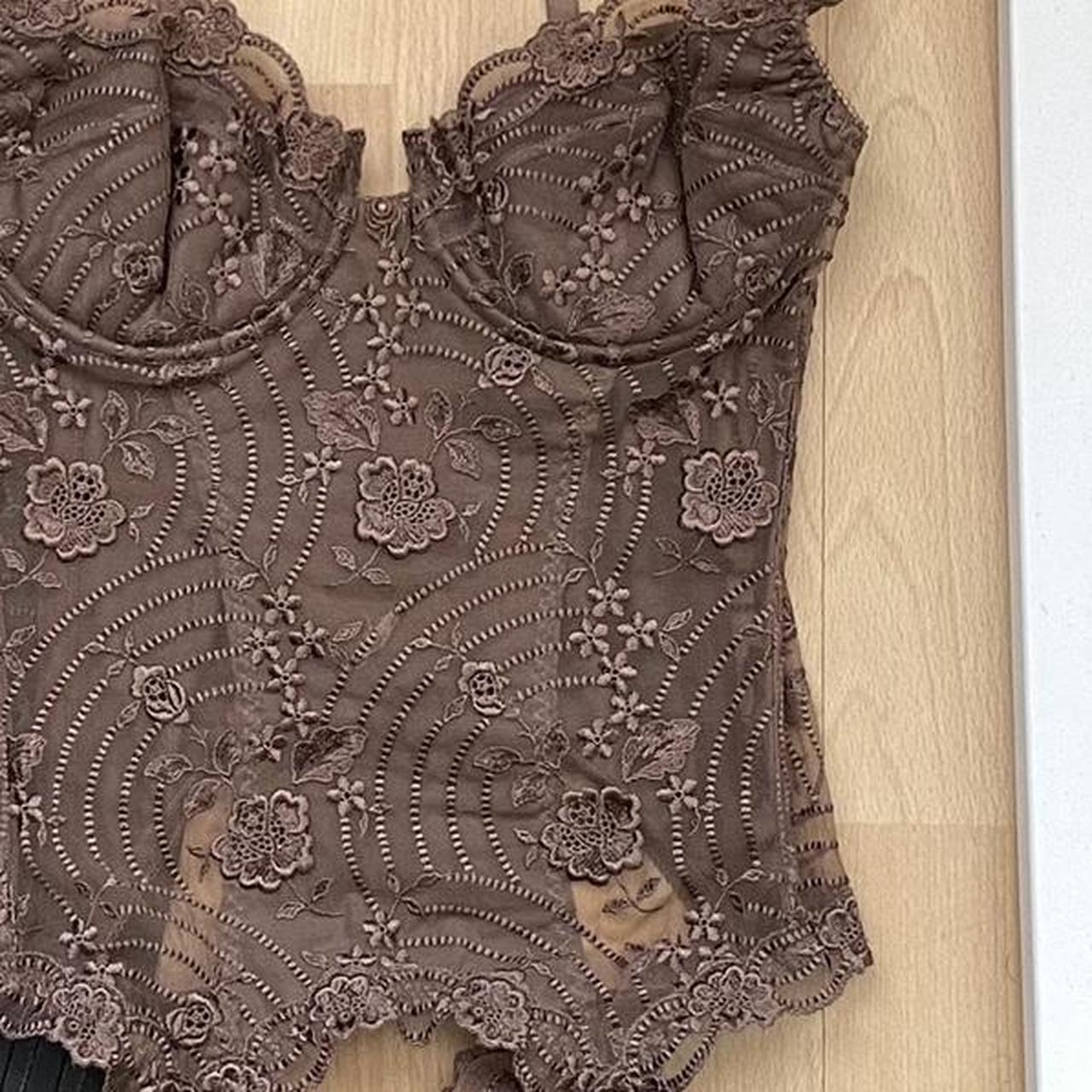 Absolutely Beautiful Vintage 90s La Perla Cocoa... - Depop