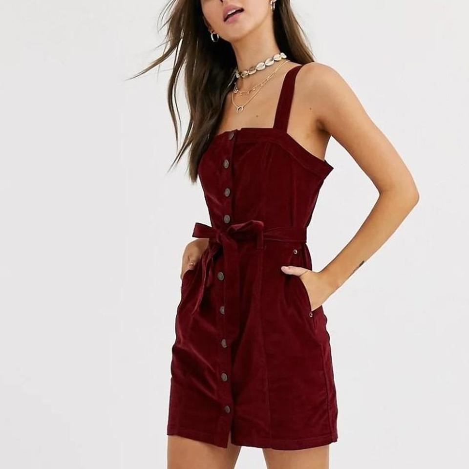 abercrombie corduroy dress