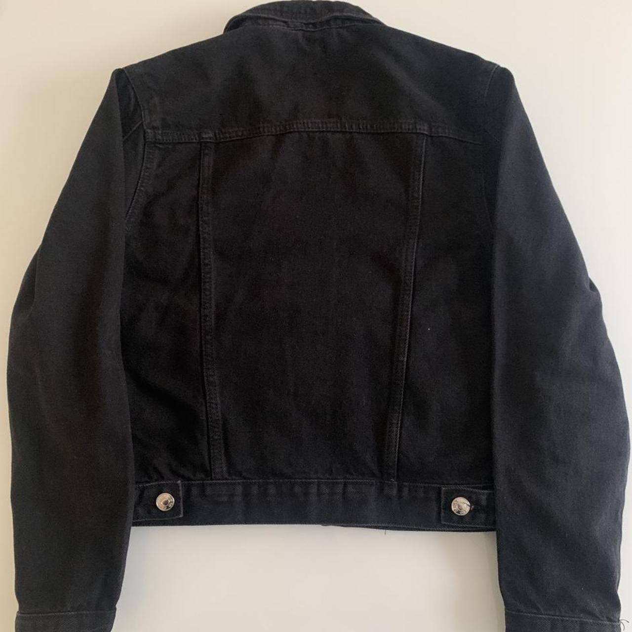 Black Denim Jacket Primark, Size 6 Perfect condition... Depop