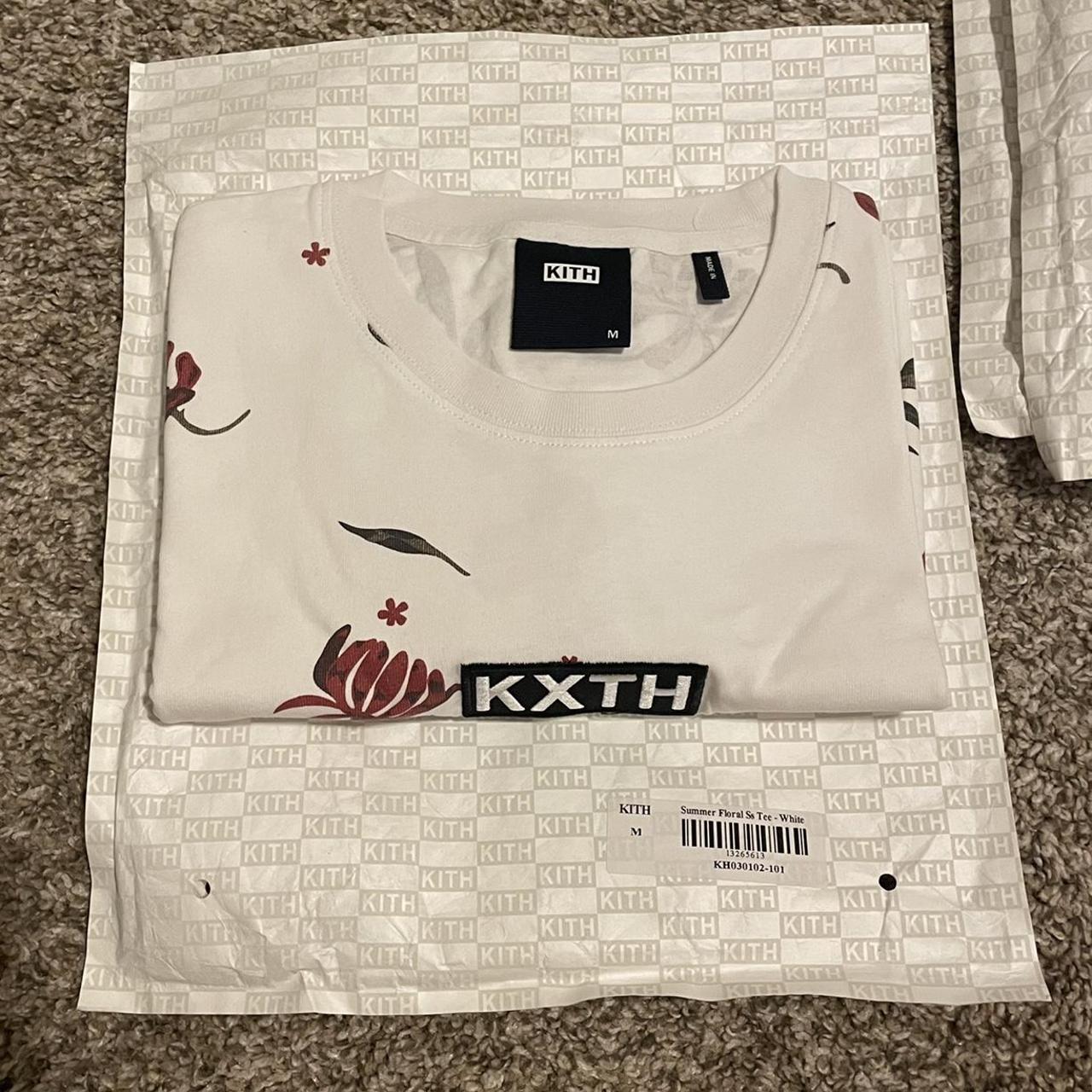 KITH Summer Floral Tee - White , Different sizes are...