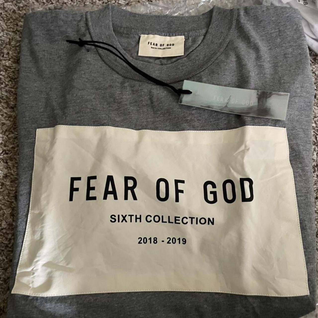 fear of god sixth collection t shirt