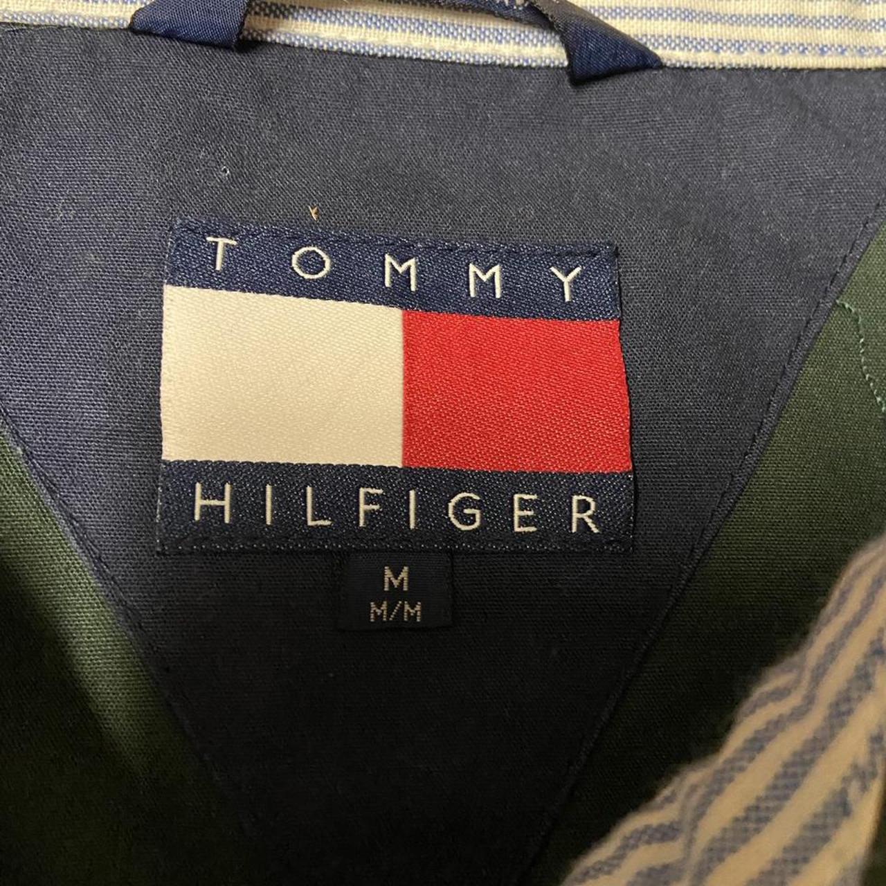Vintage Tommy Hilfiger Harrington Jacket Dark Green... - Depop