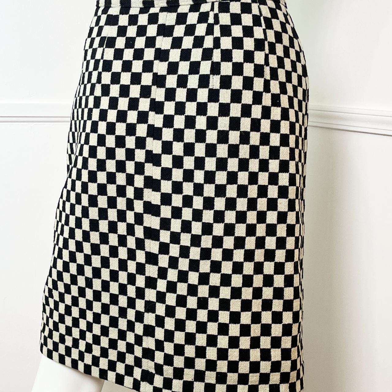 1960-s-vintage-black-and-white-checkered-mini-skirt-depop