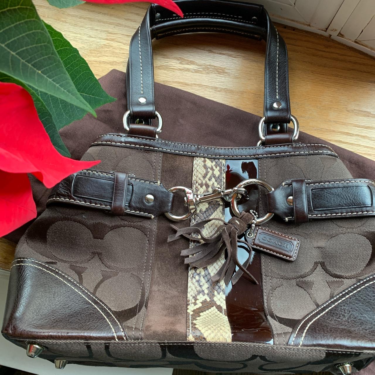 vintage Coach mini purse & matching wristlet / - Depop