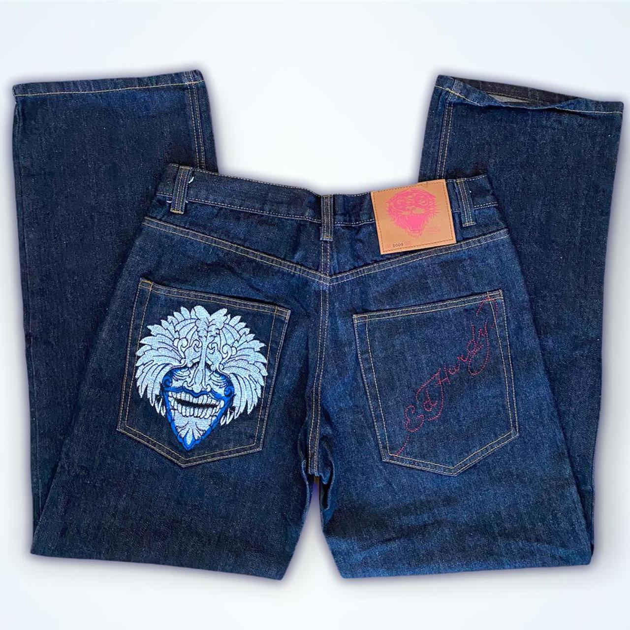 ed hardy baggy jeans