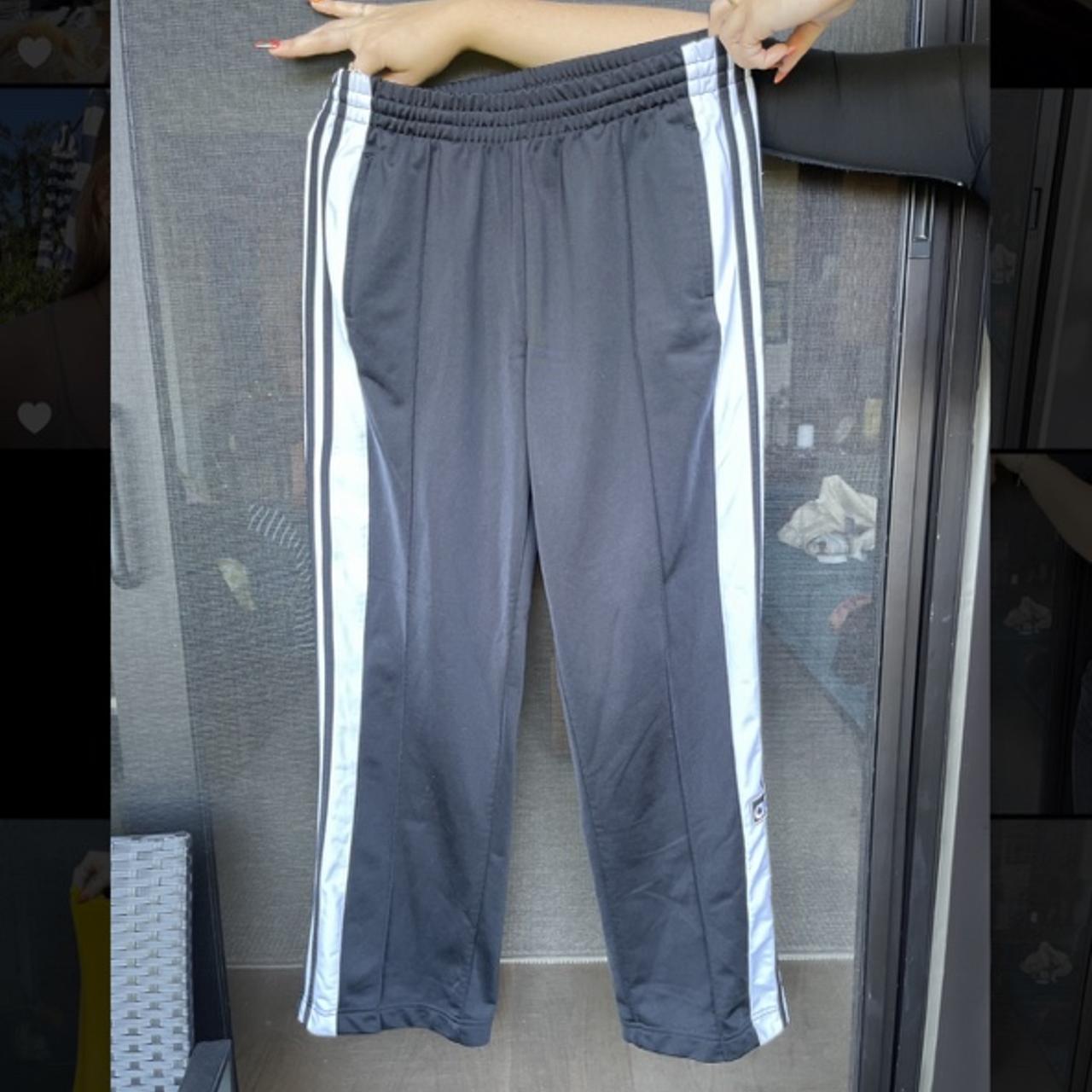 Adidas best sale sweatpants buttons