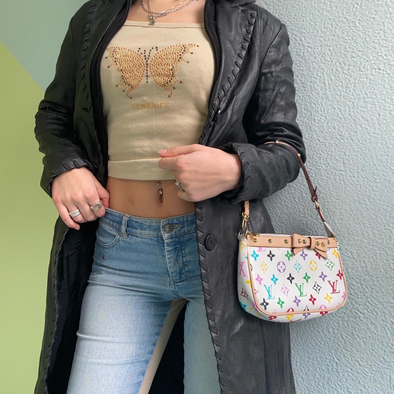 Vintage pvc faux leather jacket / trench coat, so... Depop