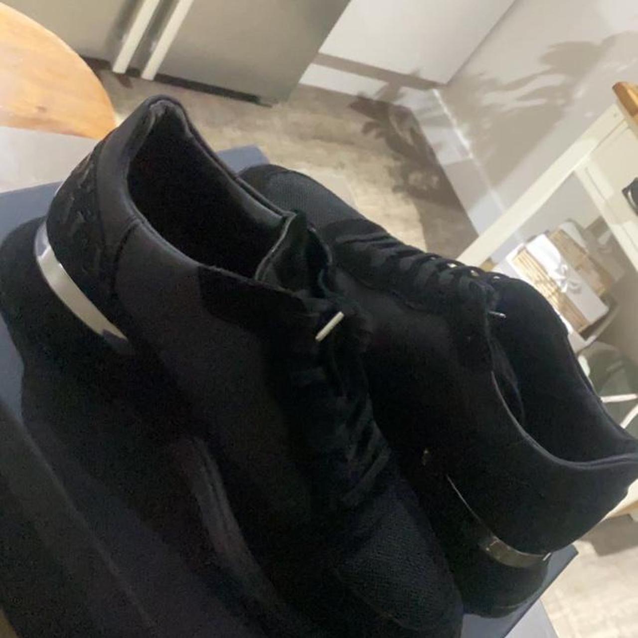 Mens mallets Popham trainers black Size 11 little... Depop