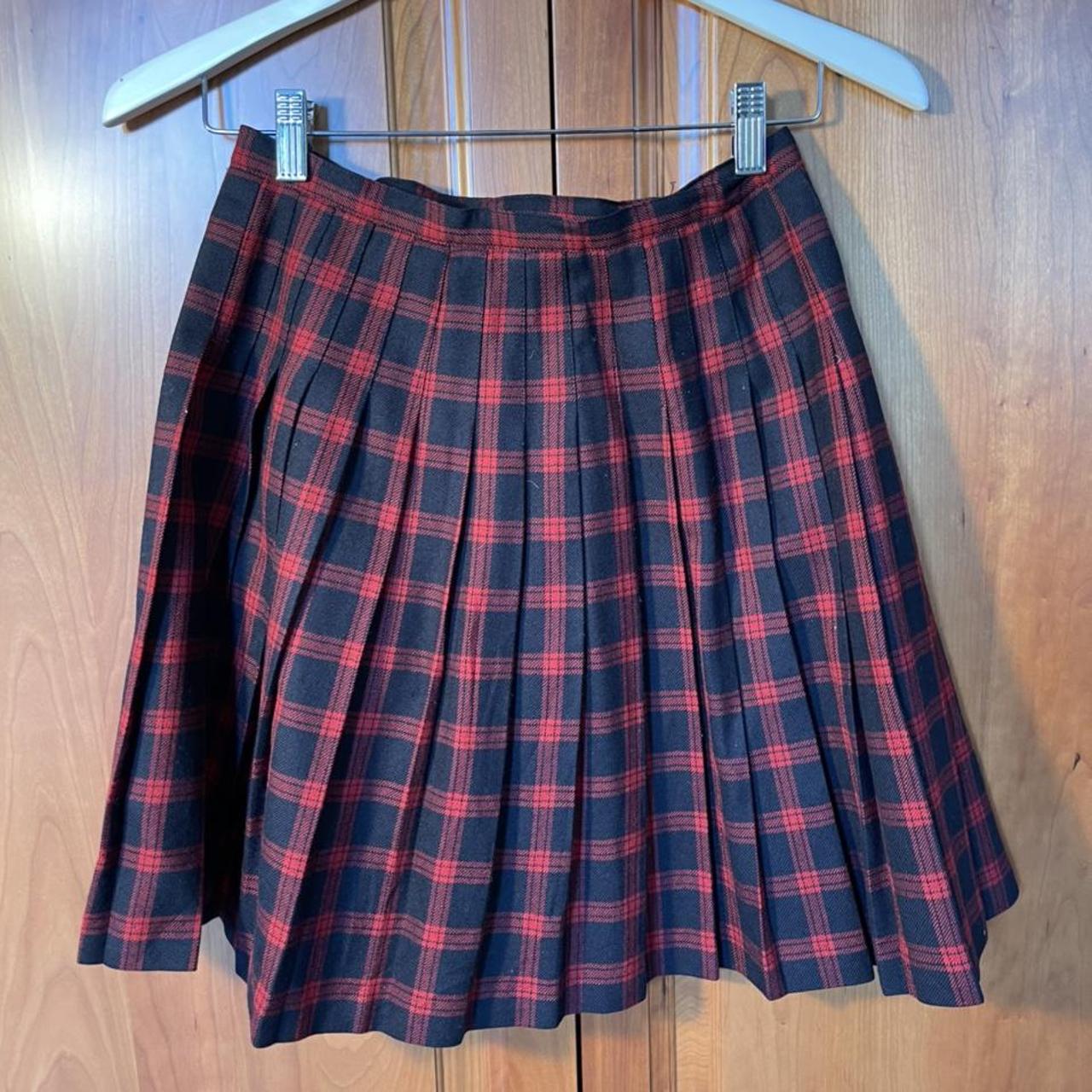 CALVIN KLEIN vintage plaid skirt perfect skirt, I... - Depop