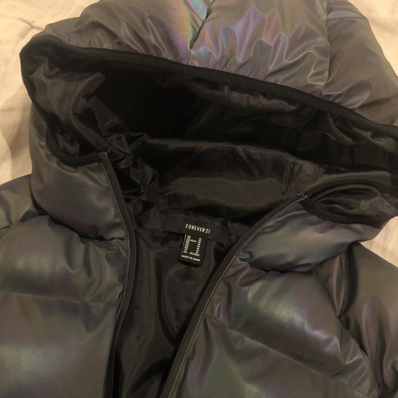 Forever 21 reflective outlet coat