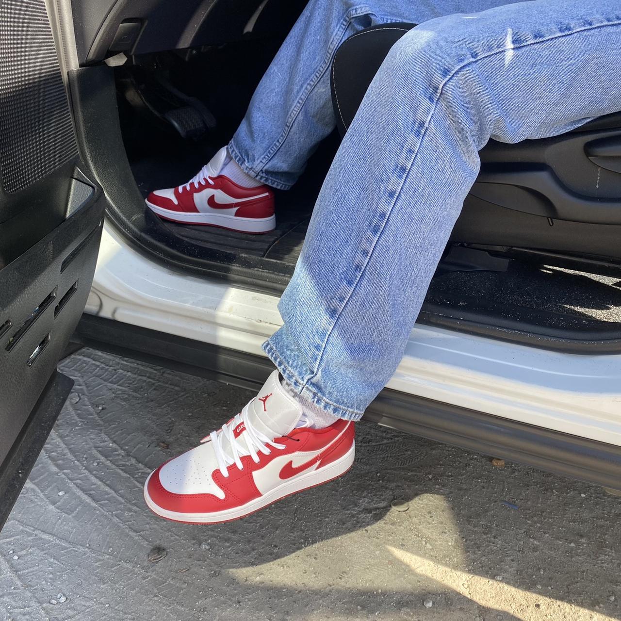 Air Jordan 1 LOW (GS) GYM RED