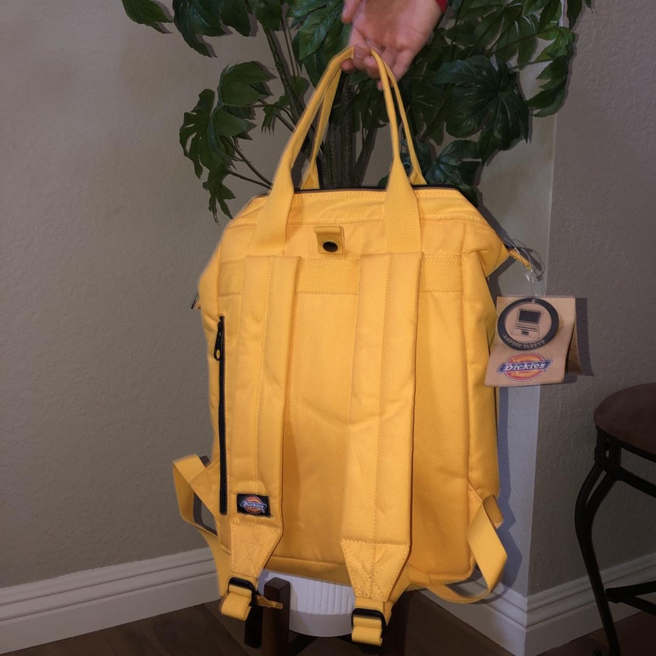 the perfect yellow limited dickies hybrid tote bag