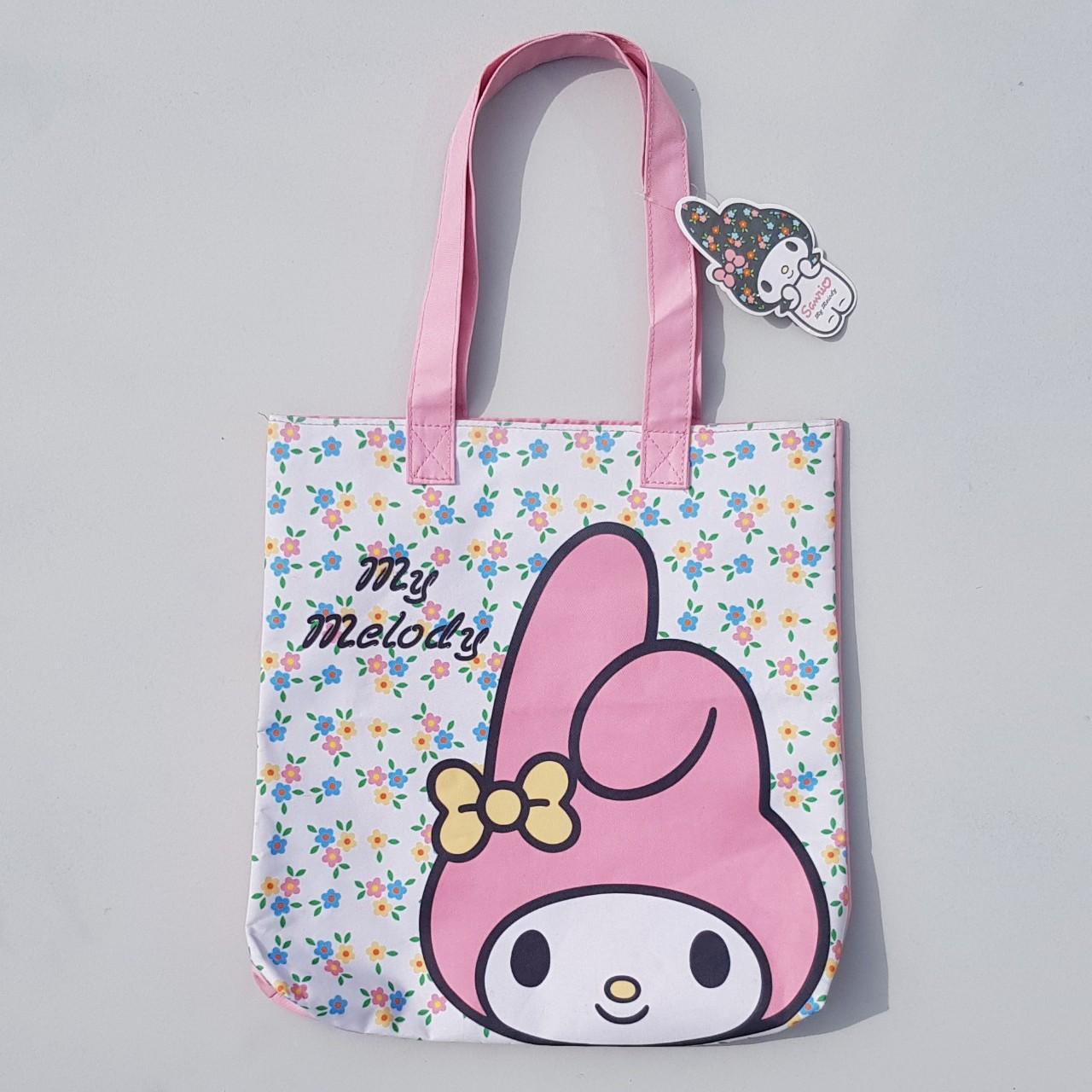 Sanrio Women's Pink and White Bag | Depop