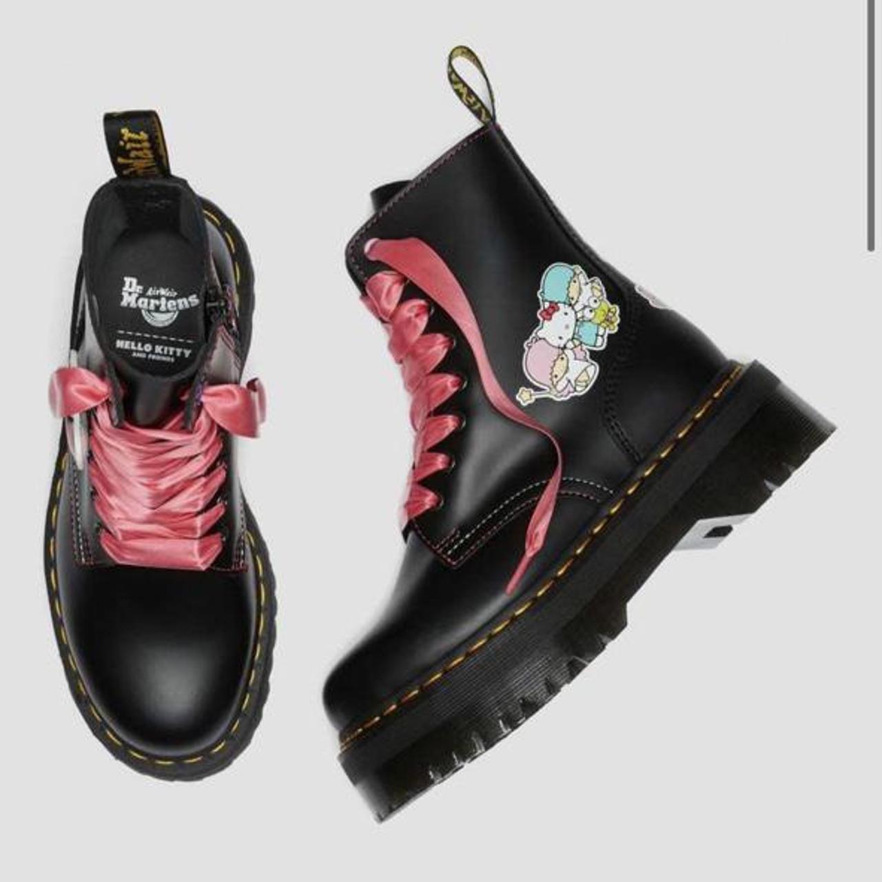 jadon women's hello kitty platform boots