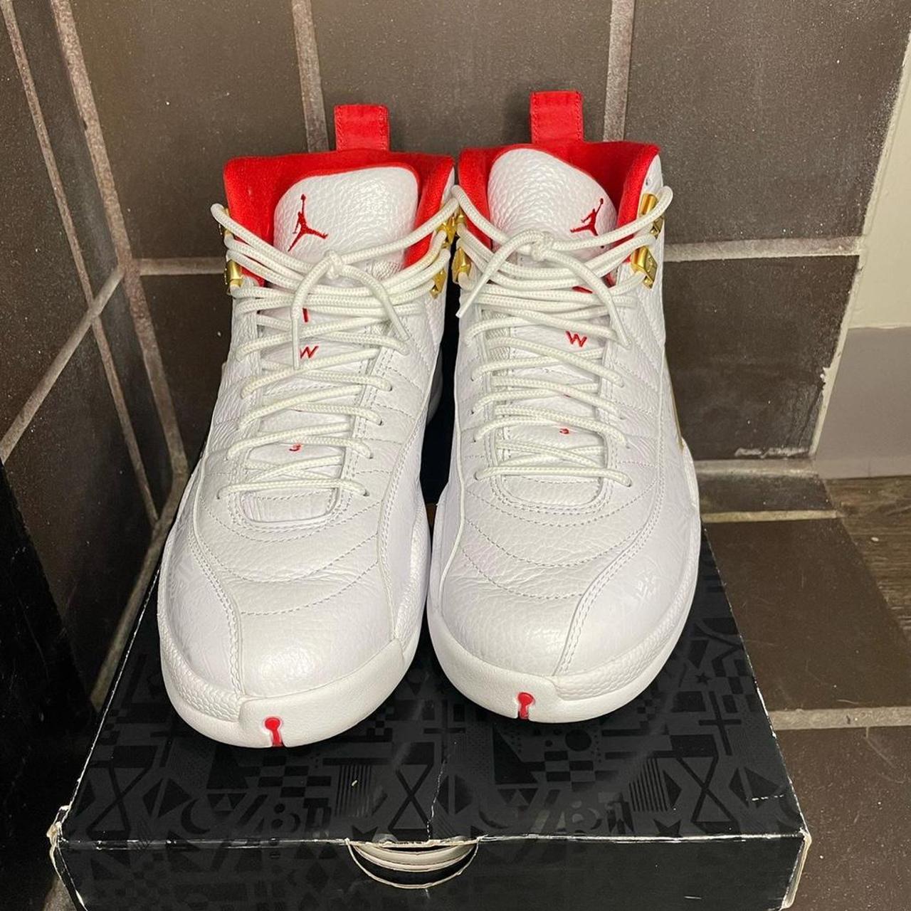 jordan 12 retro fiba men's shoe