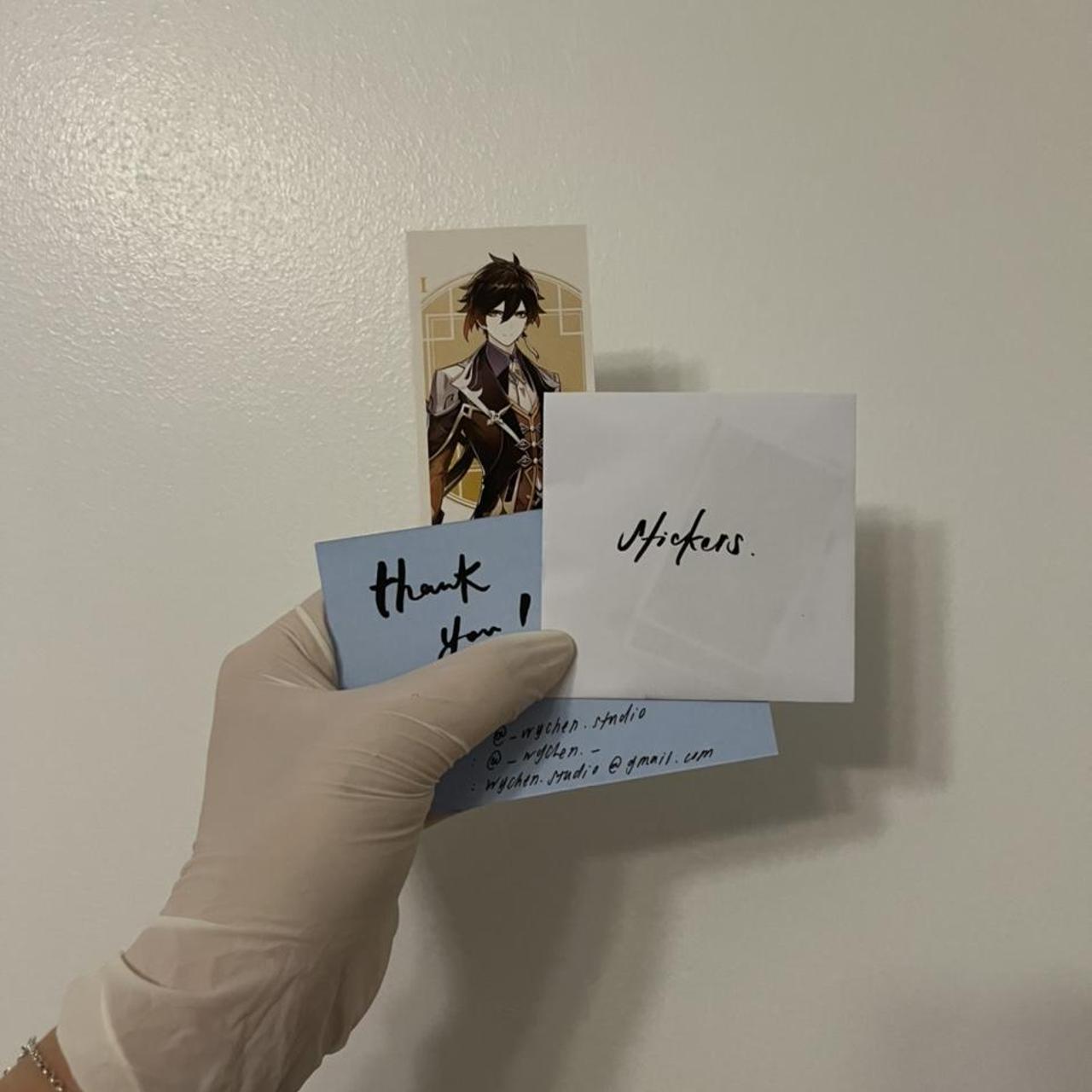 xiao glass painting 🍵 size 8in x 10in game Depop