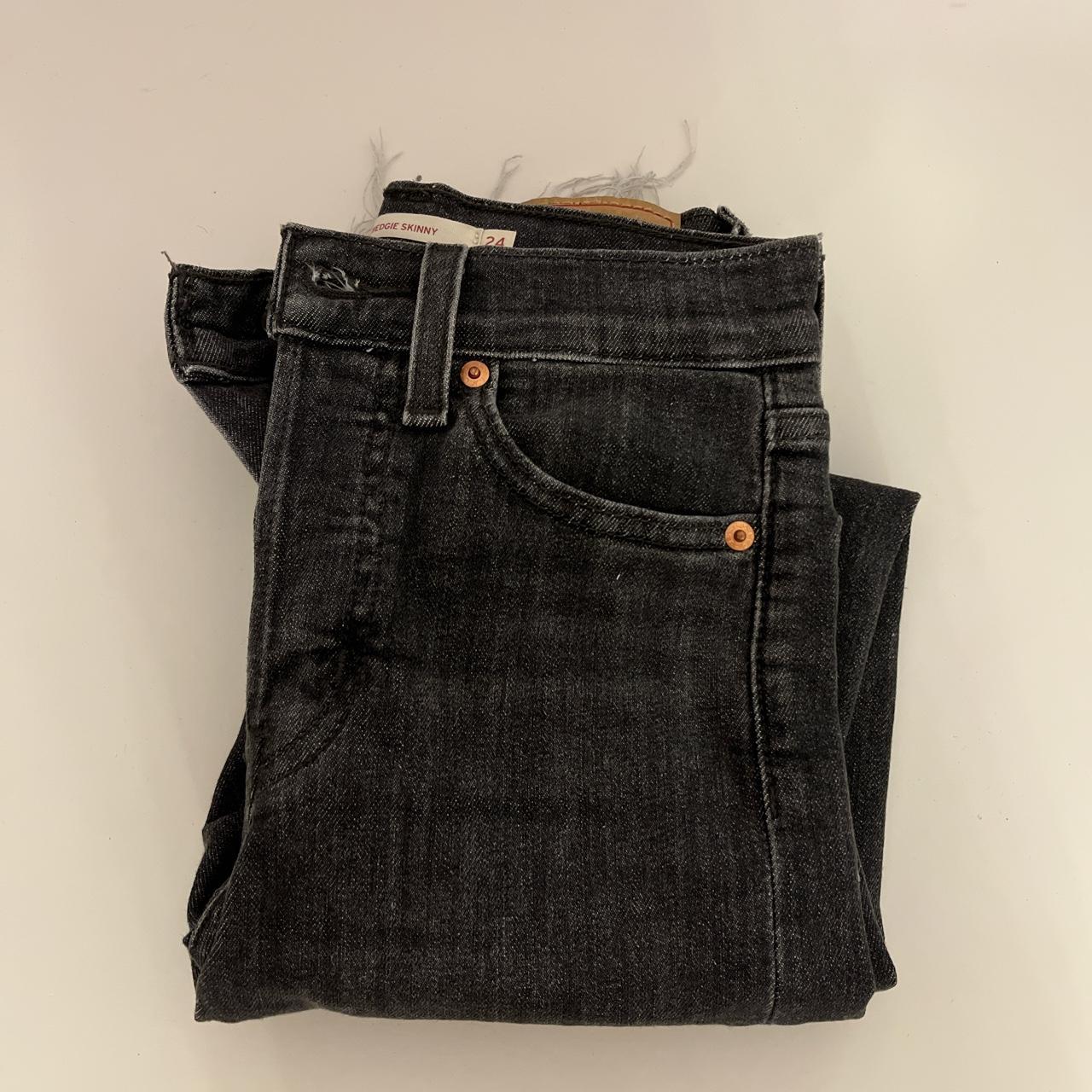 Levis wedgie outlet skinny black