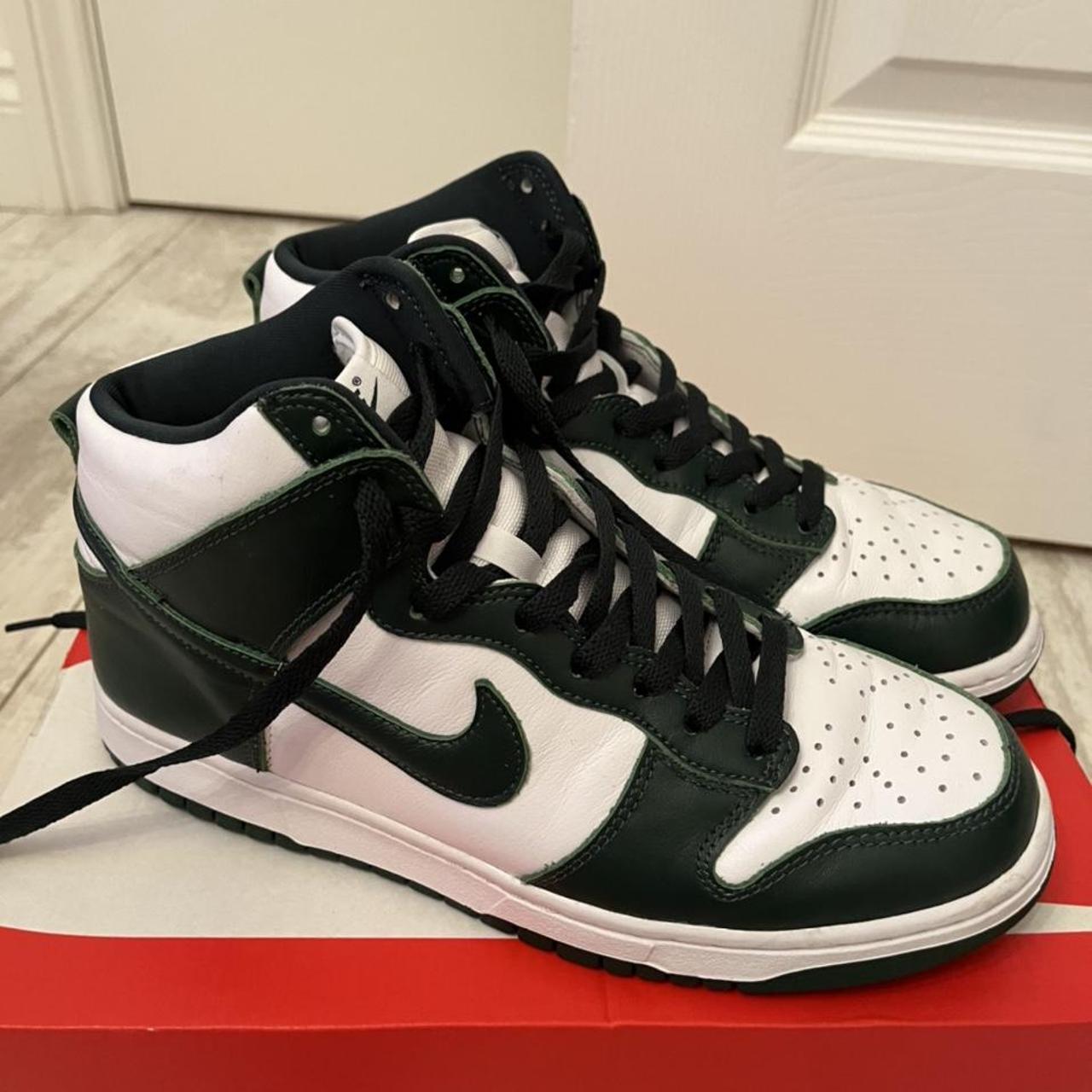 dunk spartan green stockx