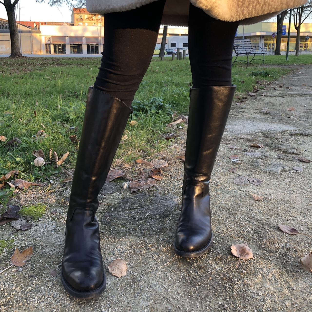 Melissa stud knee high boot cheap frye