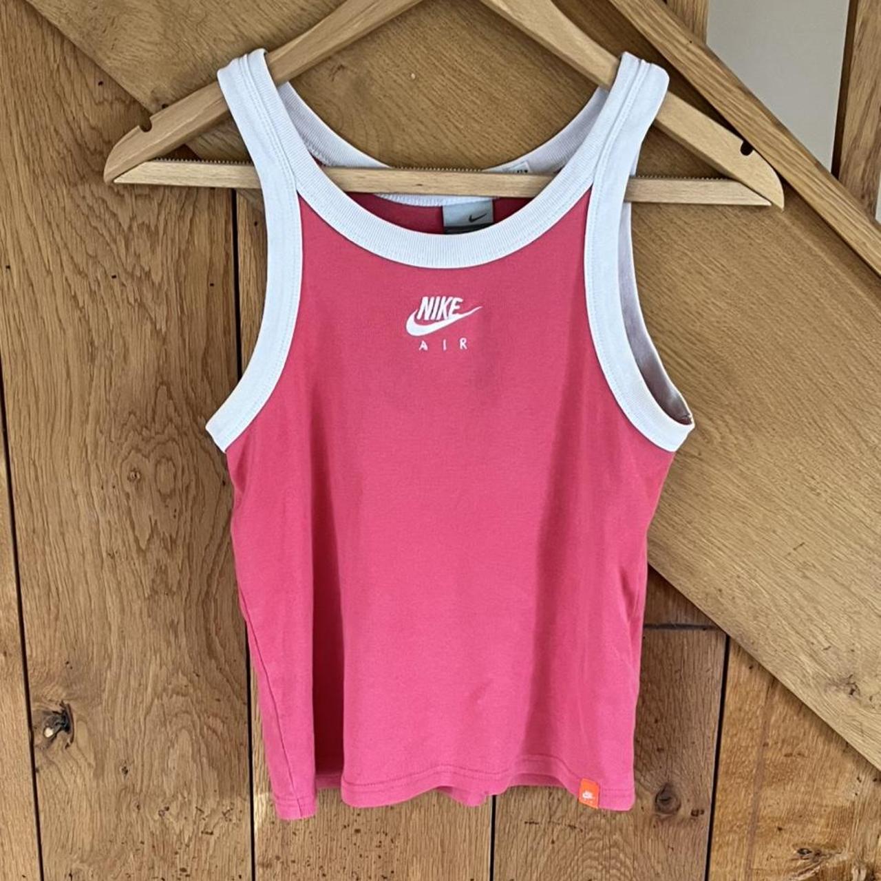 mens pink nike tank top