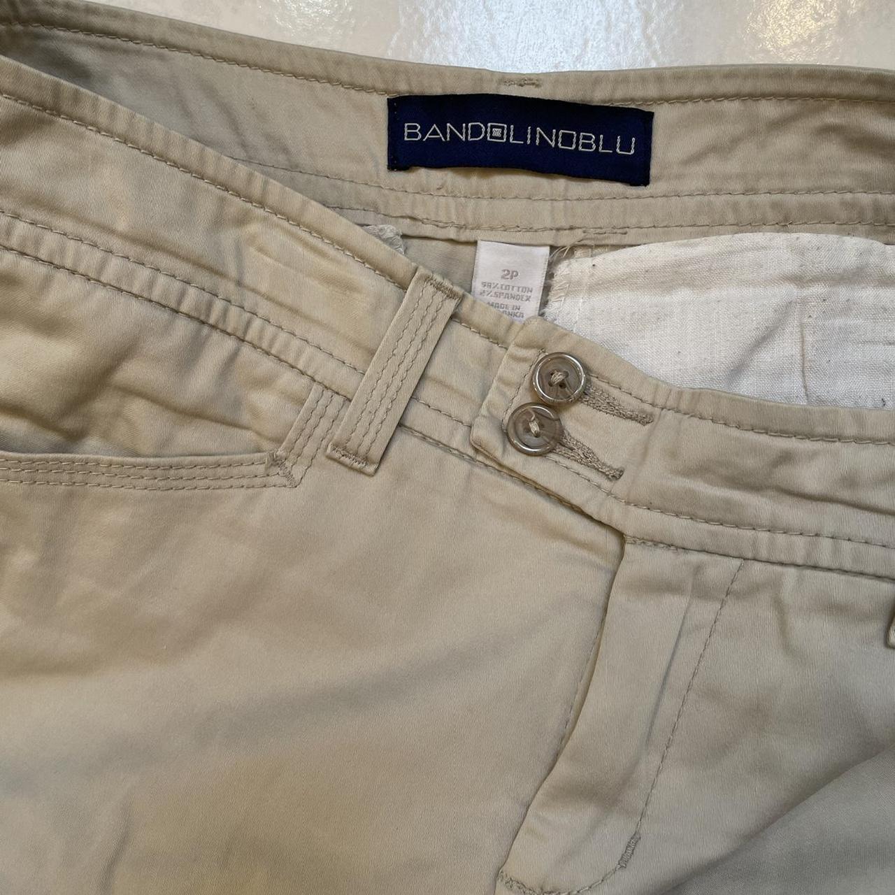 Bandolino Women's Khaki and Cream Trousers (3)