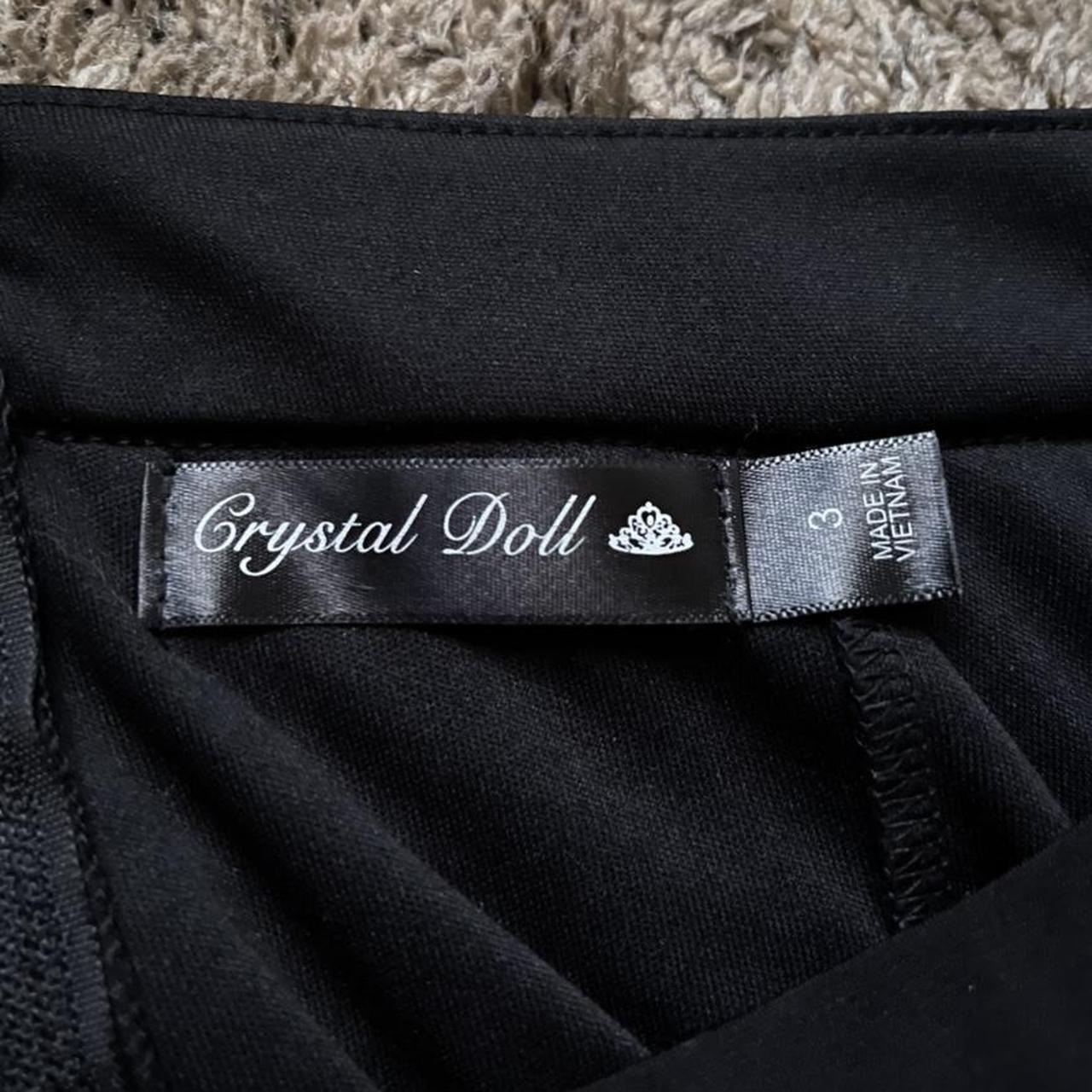 Crystal Doll Women's Black Skirt (2)